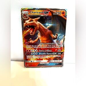 Charizard GX SM195 JUMBO Black Star Promo Pokemon Card 2019